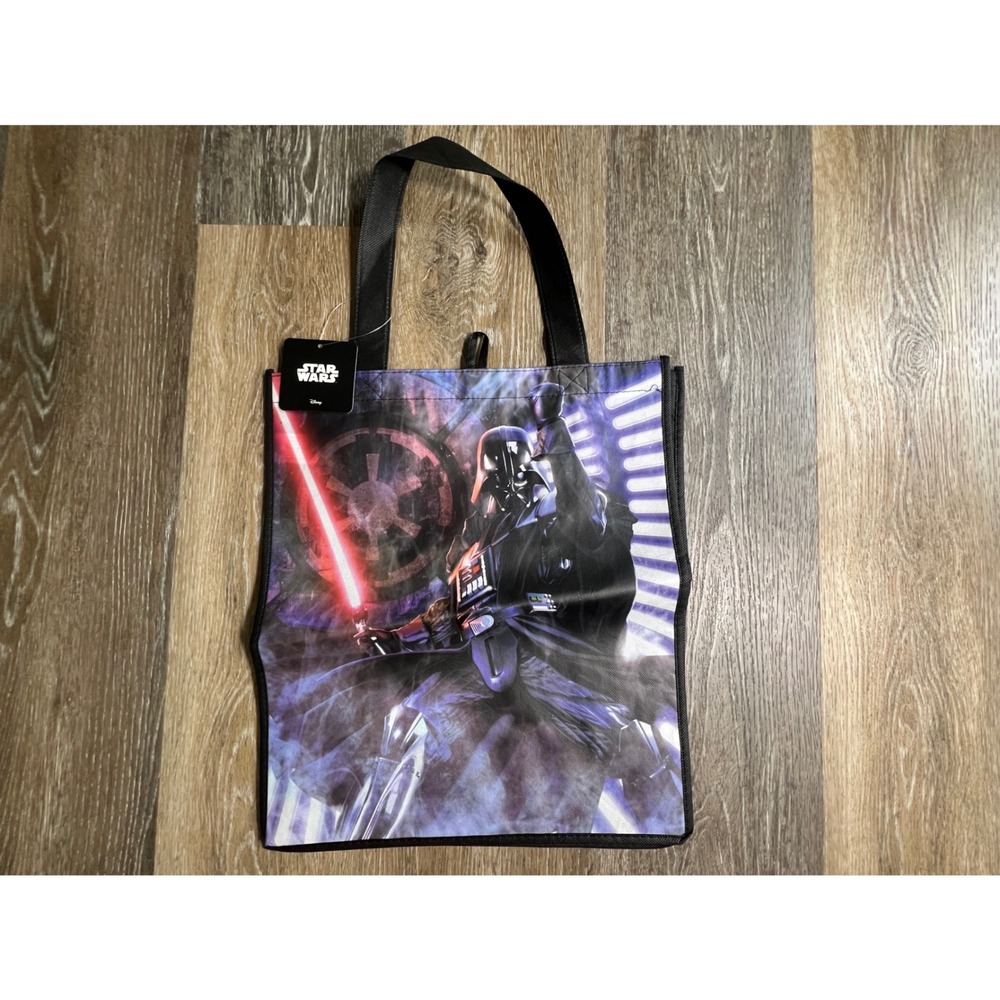 Star Wars Darth Vader Tote Bag Unisex OS Black Reusable Eco Friendly Shopper